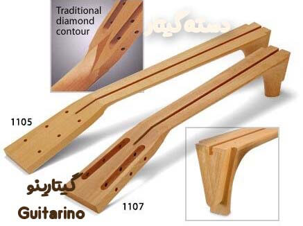 نوازنده در حال اجرای تکنیک بندینگ روی گیتار با صفحه انگشت‌گذاری آبنوس صیقلی